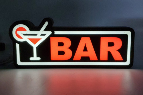 Insegna luminosa led bar - led,