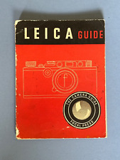 Fotocamera Leica, guida alla pressione focale. 27a edizione 1953