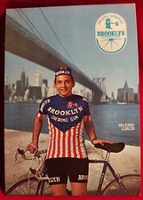 CARTOLINA BICI CICLISMO -  GIOS BROOKLYN  -  VALERIO LUALDI