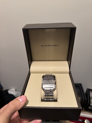 Men burberry watch with - men’s,