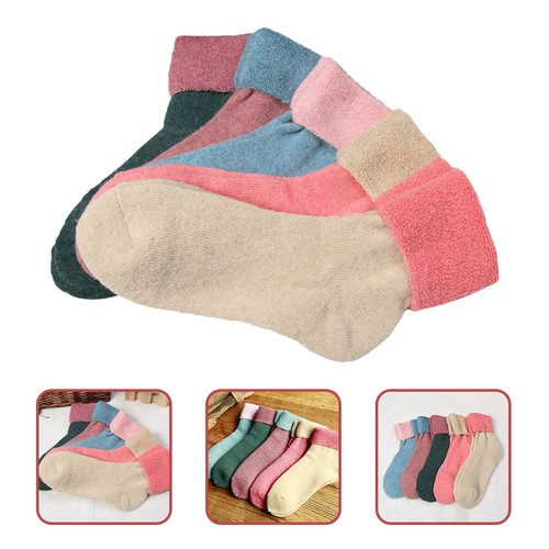 Pairs calzini caldi bambina - 5,