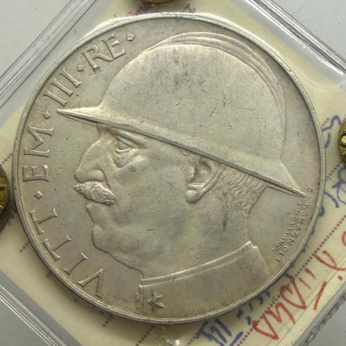 Raro lire elmetto 1928 - lire,