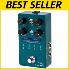 Pedale compatto per chitarra looper con 121 ritmi e doppie modalità per musicisti