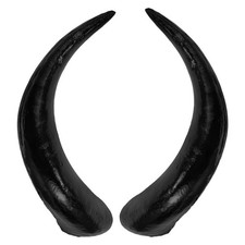 1 coppia di imitazione Ox Horn
