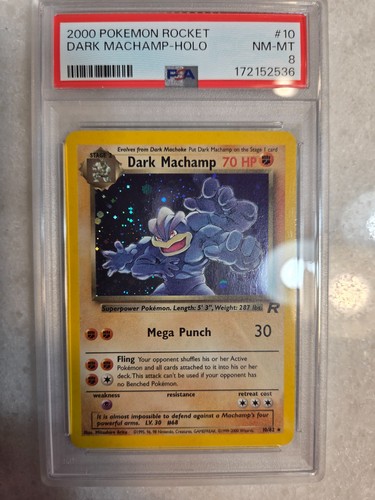 Pokemon rocket dark machamp - rocket,