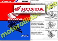 Honda CB250 Manuale di