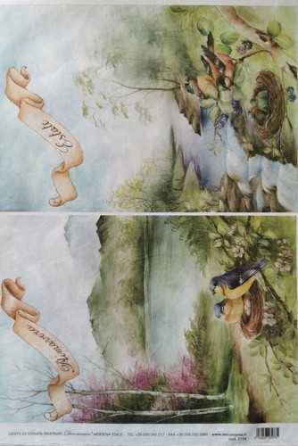 Carta riso per decoupage - per,