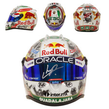 Casco Sergio Perez firmato