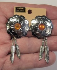 Orecchini concho tondi - , western
