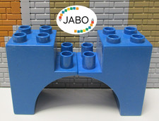(O9/24) LEGO Duplo 2x arco pietra ponte arco