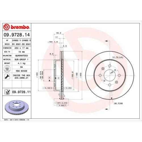Disco freno brembo - disco,