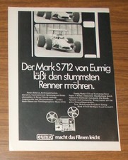 Seltene Werbung vintage EUMIG