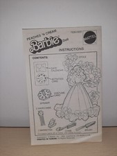 Libretto istruzioni barbie - libretto,