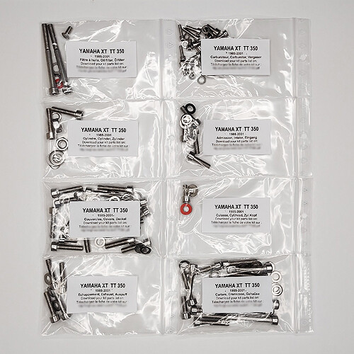 Yamaha 350 1985 2001 - xt, 1985-2001