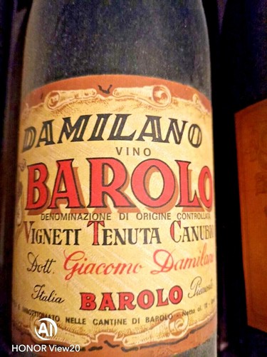 Vino 1962 barolo - barolo, damilano