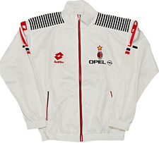 maglia calcio tracktop felpa AC Milan Lotto Roberto Baggio Opel 1997 1998 sweat