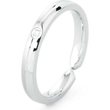 Anello Fedina Acciaio Uomo Donna Sagapo SFN31C S'agapo Misura 23