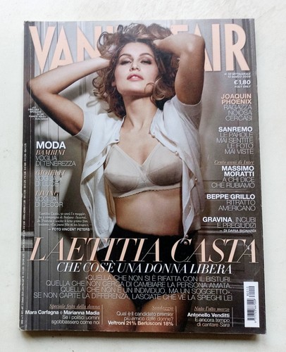 Rivista vanity fair laetitia - -,