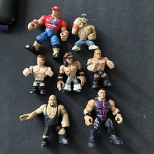 Lotto di 7 mini action figure