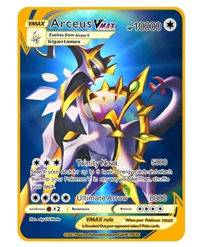 Arceus vmax hp10000 - arceus,