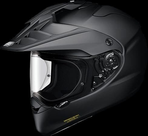 Casco shoei hornet adv nero - casco,
