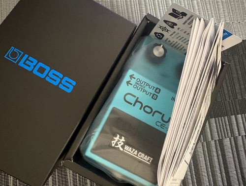 Boss chorus waza craft - ce-2w,
