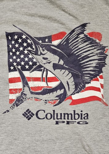 Columbia pfg pesca shirt - pesca, t-shirt