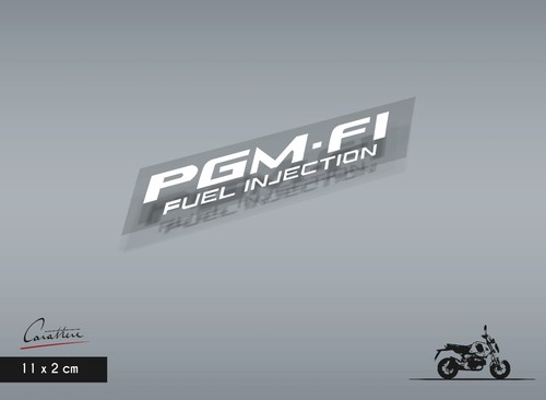 Coppia adesivi honda pgm - coppia,