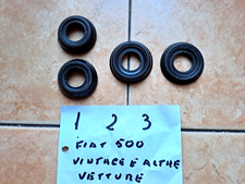 2 Sottomaniglie alzavetri per Fiat 500 e altre vetture, vintage usate d'epoca.