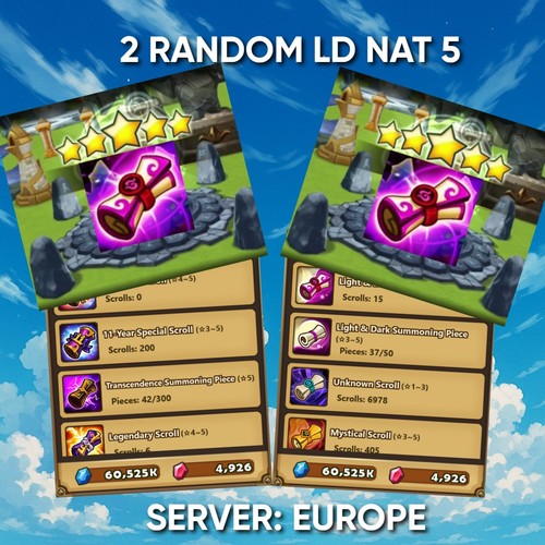 Summoners war account - summoners, eu