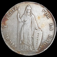 Perù 8 Reales Peruana in