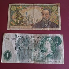 Vecchie Banconote Inghilterra