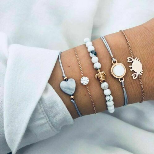 Set gioielli bohemien acciaio