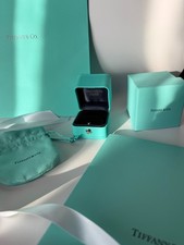 Autentica scatola anello di fidanzamento + scatola esterna + sacchetto + certificato + cartella + borsa