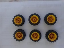 LEGO TECHNIC 6 Ruote 20x30 6582c01 6582 6581 / Set 8431 8460 8438 8235 