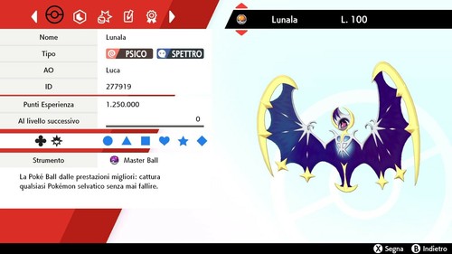 Lunala battle ready - lunala, iv