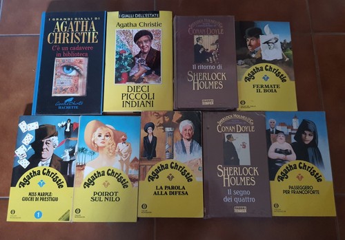 Lotto gialli agatha - lotto,