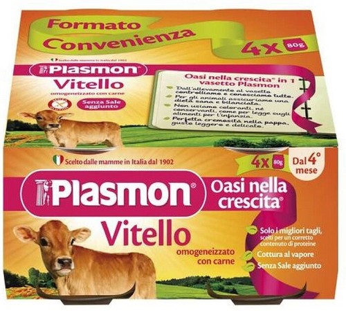 Plasmon omogeneizzato carne - plasmon,