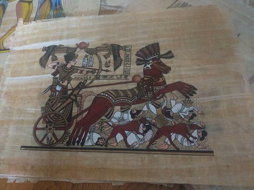 Papiro quadro egiziano - , nuovo