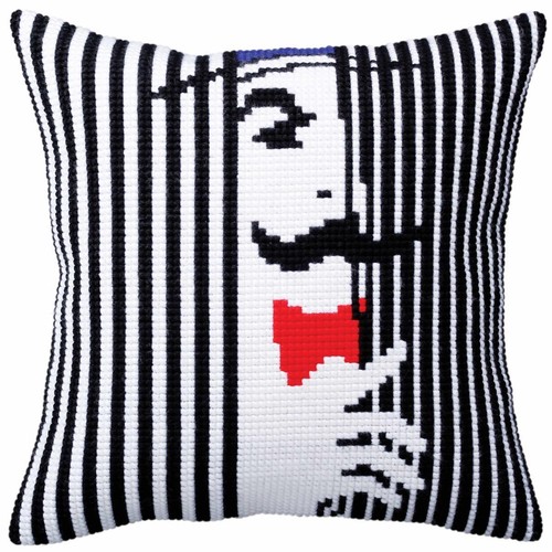 Cuscino punto croce cda ich - a,