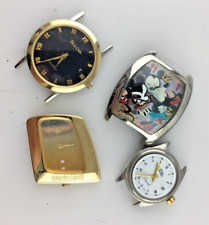Stock 4 Orologi Per Ricambi Uomo Donna Bambino Quarzo Non Funzionanti Acciaio