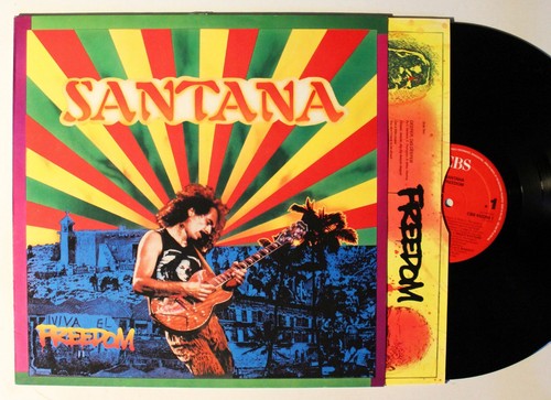 Santana freedom 1987 - eu, lp