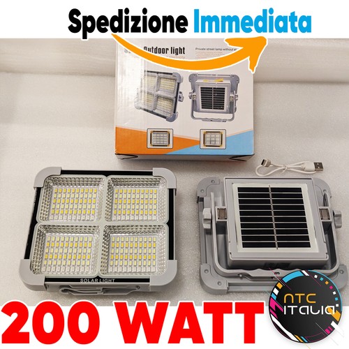 Faro 200w led pannello - faro,