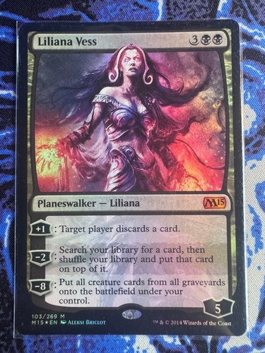 Mtg liliana vess foil - liliana,