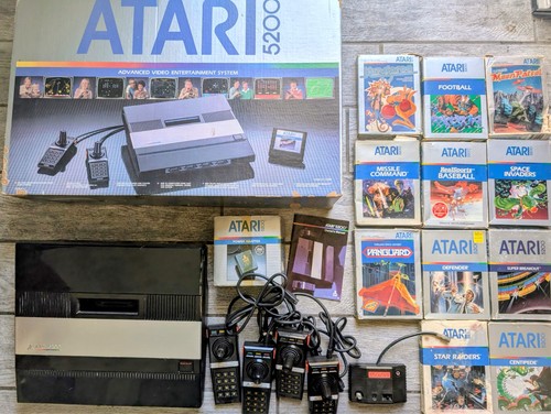 Console scatola atari 5200 - console,