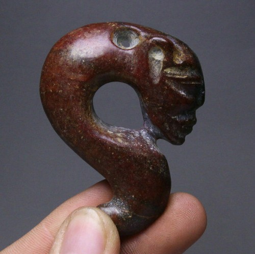 6cm hongshan culture hetian - 6cm,
