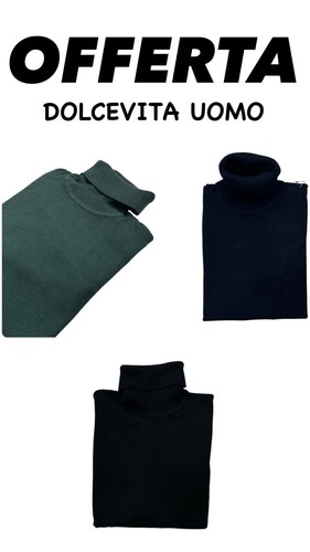 Maglione dolcevita lupetto