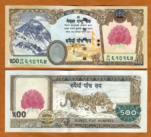 Nepal 500 rupees nd - nepal,,