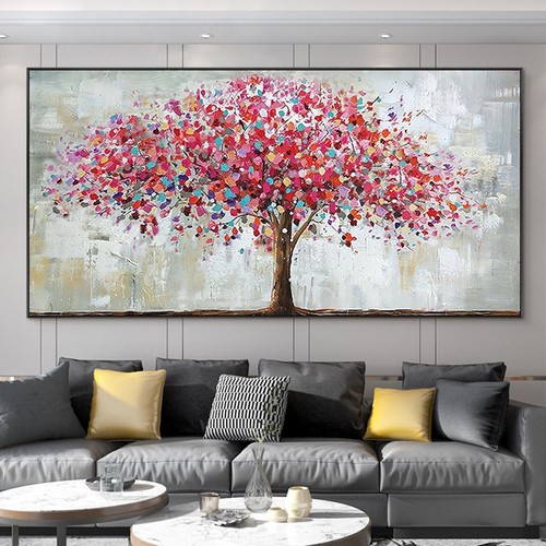 Quadro dipinto mano albero - quadro,