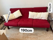 divano 3 posti con struttura in legno